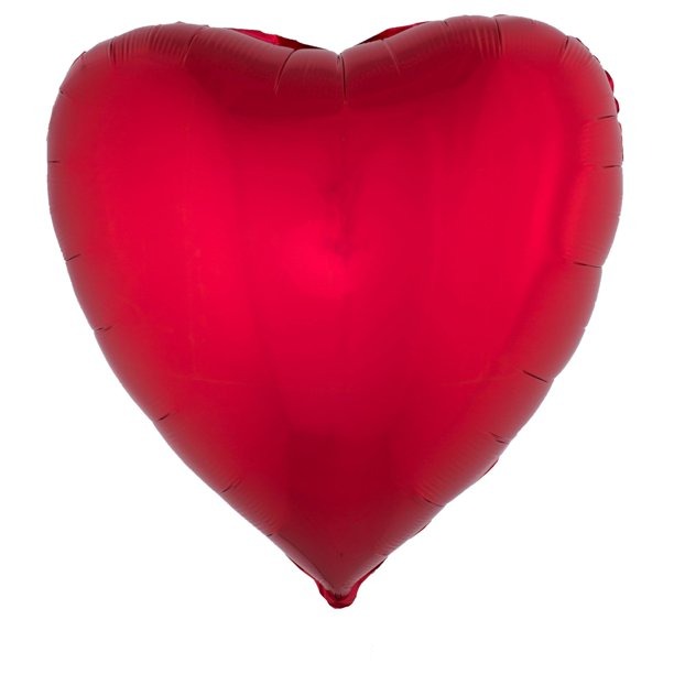 Red Supershape Heart Balloon 30" | 1 ct