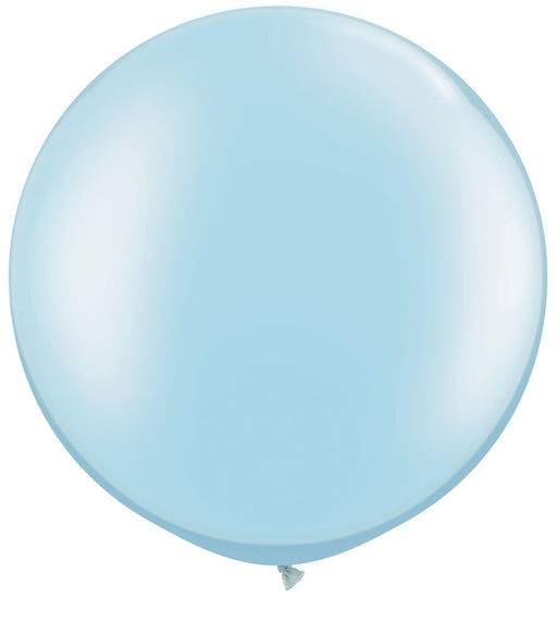 Pastel Blue Latex Balloon, 36'' | 2 ct