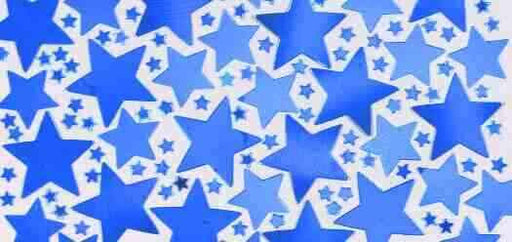 Metallic Blue Star Confetti | 2.5 Oz.
