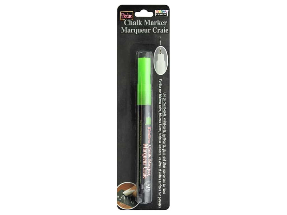 Chalk Marker  Fluorescent Green | 1ct