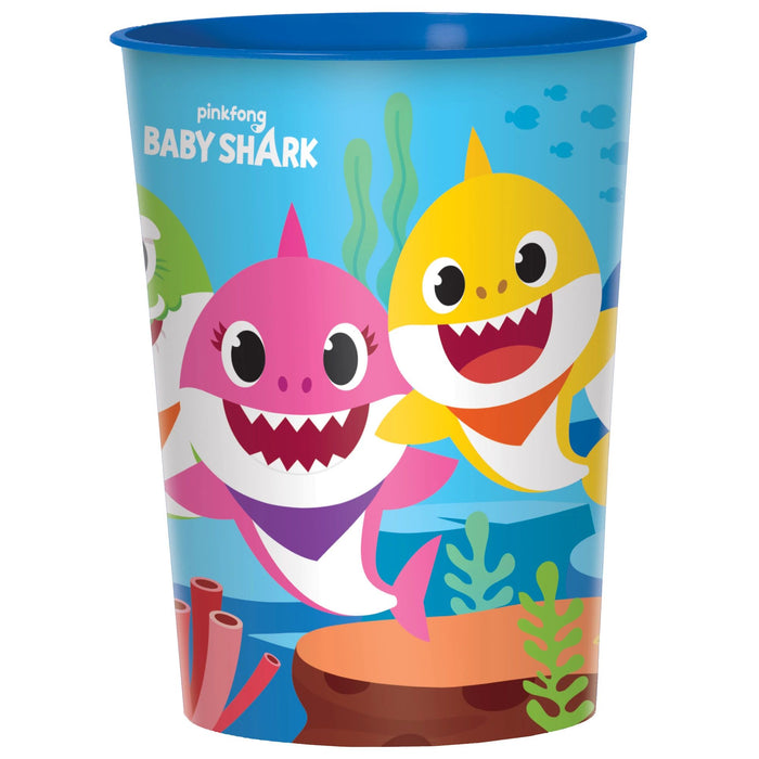 Baby Shark Plastic Favor Cup 16oz | 1ct