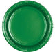 Festive Green 10.5" Paper Plates | 20ct