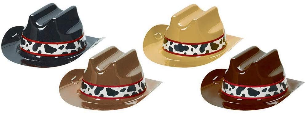 Mini Cowboy Plastic Hats 8pk | 1ct