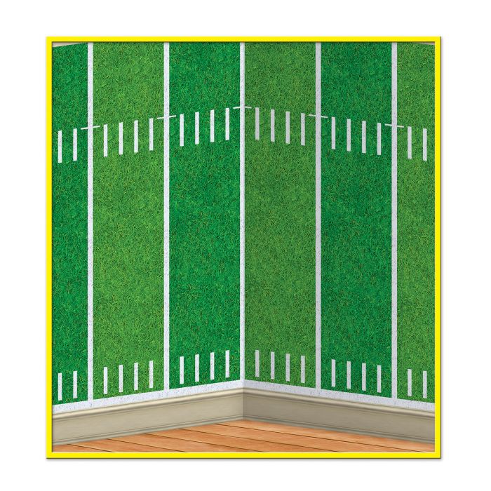 Football Field Backdrop 30' x 4' | 1ct