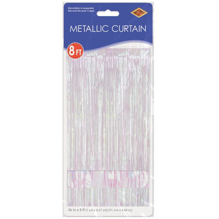 Opalescent Metallic Gleam 'N Curtain 3' x 8' | 1 ct