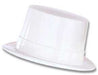 White Plastic Top Hat | 1 ct