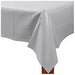 Silver Rectangular Table Cover | 1ct, 54" x 108"