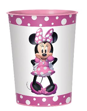 Minnie Mouse Plastic Favor Cup 16oz  | 1ct