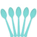 Robin's Egg Blue Plastic Spoons | 20ct