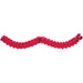 Red Paper Garland 12ft | 1 ct