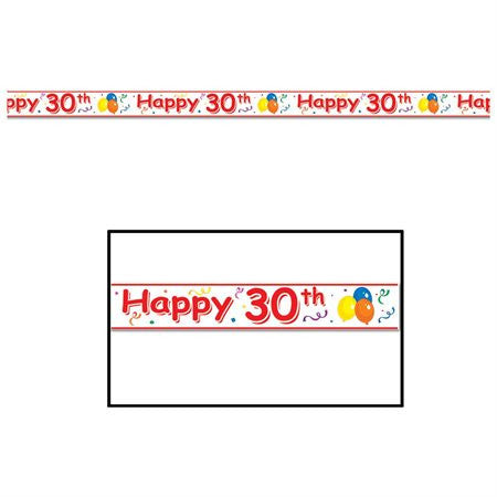 Happy "30th" Party Tape