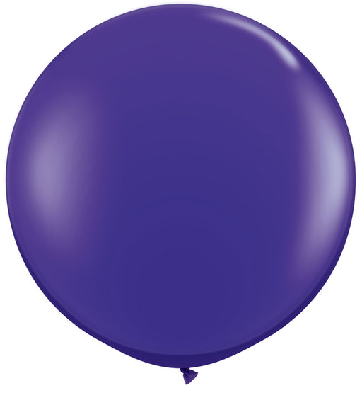 Quartz Purple Latex Balloon, 36'' | 2 ct