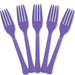 New Purple Plastic Forks | 20ct