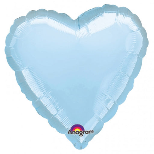 Pastel Blue Heart 18" Mylar Balloon | 1ct.