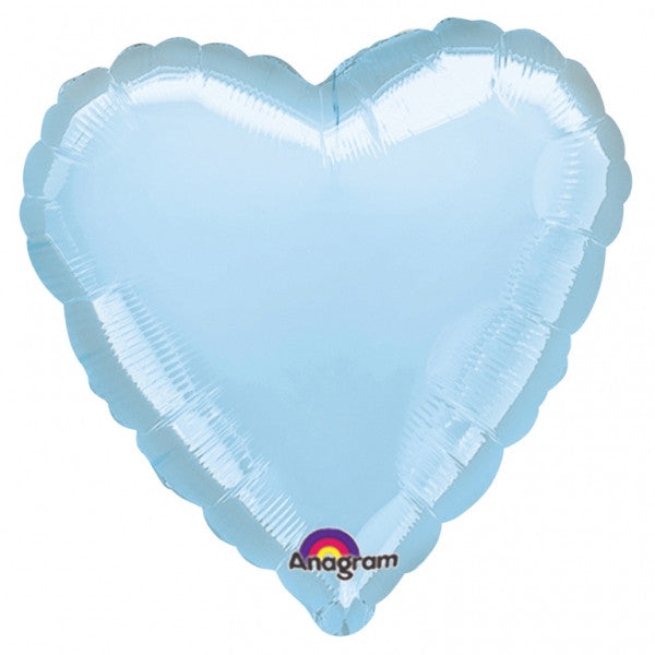 Pastel Blue Heart 18" Mylar Balloon | 1ct.