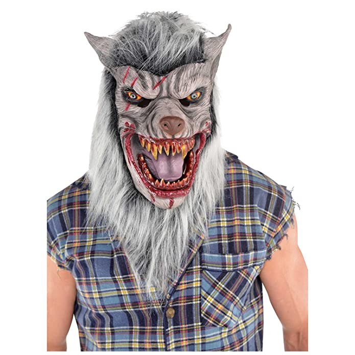 Werewolf Latex Mask Adult | 1ct