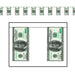 $100 Bill Pennant Banner | 10" x 12'
