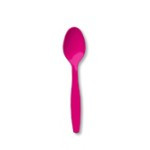 Spoons, Hot Magenta 6" |24 ct