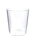 Large Cylinder Container. Clear plastic. 7.6" x 4.5" |1 ct