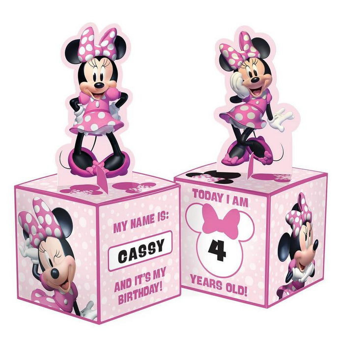 Minnie Mouse Forever Cardstock Table Decorations 8" | 6pcs