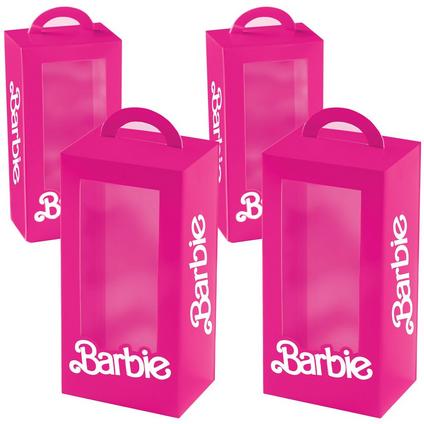 Malibu Barbie Cardstock Favor Boxes, 8" x 3" | 4ct