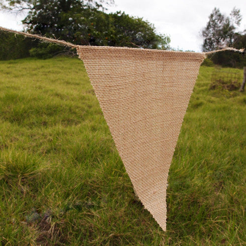 Jute Triangle Banner | 1 ct