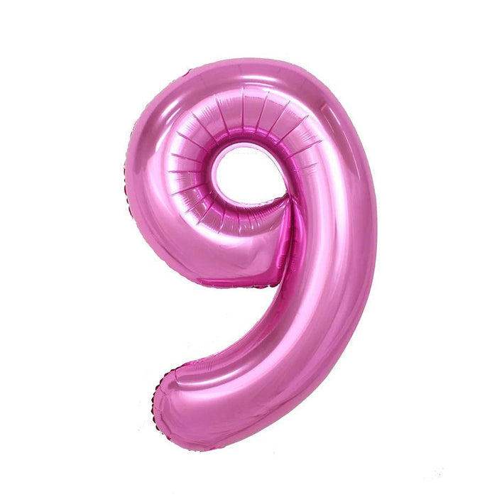 Pink Jumbo Number Balloons 34"