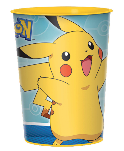 Pokémon Plastic Favor Cup 16oz.  | 1ct