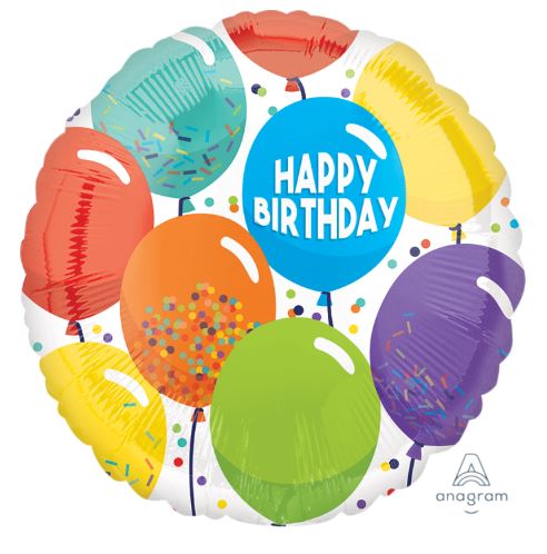 Birthday Celebration Mylar Balloon 18" | 1ct