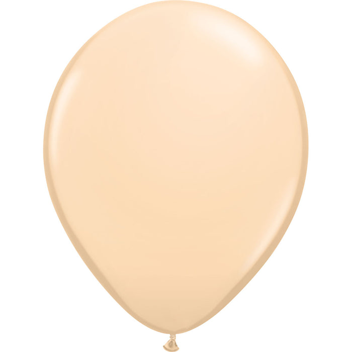 Pearl Peach, Latex Balloon With Helium and Hi-Float  11'' | 1 ct