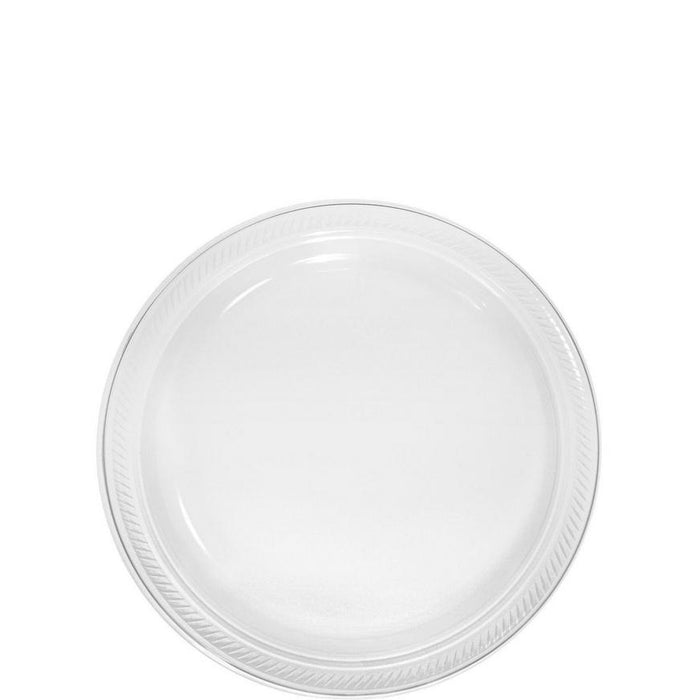 Clear Plastic Plates 7" | 50ct