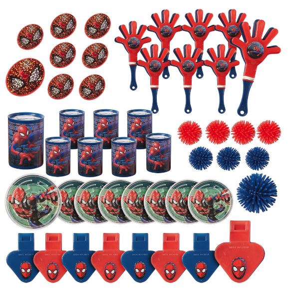 Spider-Man Web Wonder Mega Mix Favor Pack | 48pcs