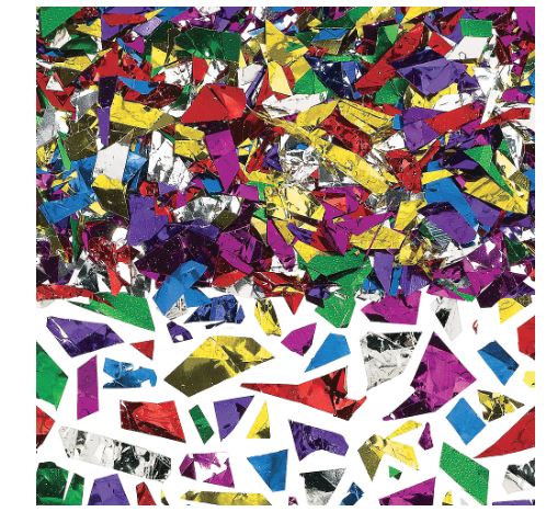 Multicolored foil confetti 1.5oz | 1ct