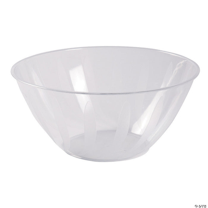 Clear Plastic Oval Bowl, 5 qt | 1 ct