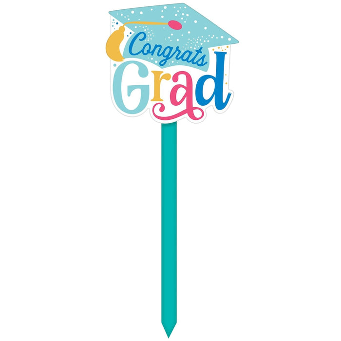 Graduation Follow Your Dreams Lawn Stake | 1 ct