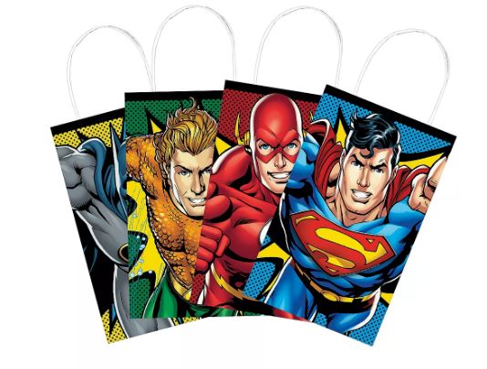 Justice League Kraft Bag Kits | 8pcs