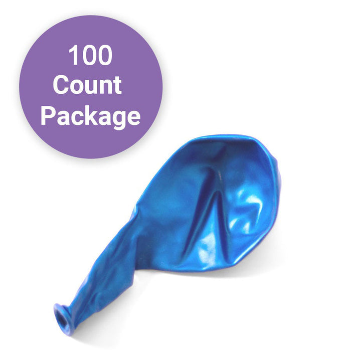 Pearl Sapphire Blue, Qualatex Latex Balloon 11" | 100ct.