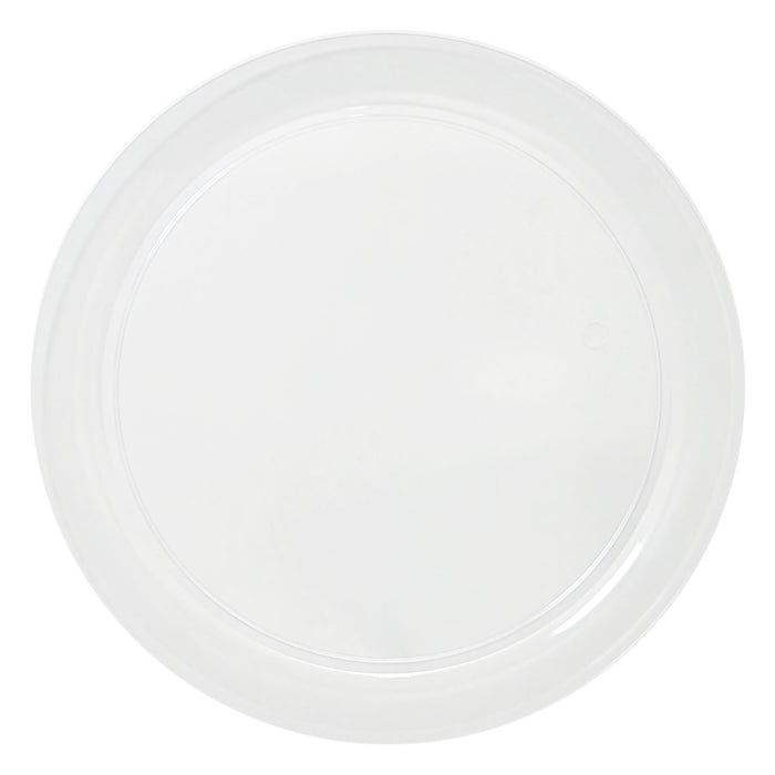 Elegant Living Clear Dinner Plates 10" | 15ct
