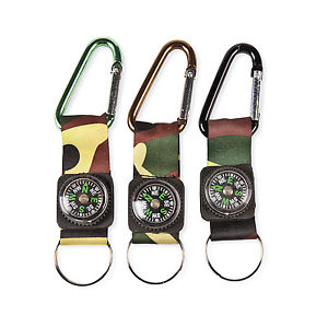 Army Belt Compass Clip | 12 ct