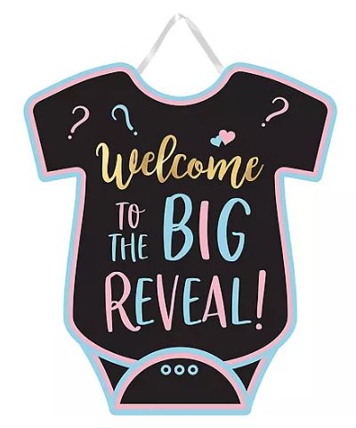 The Big Reveal Welcome Sign | 1ct