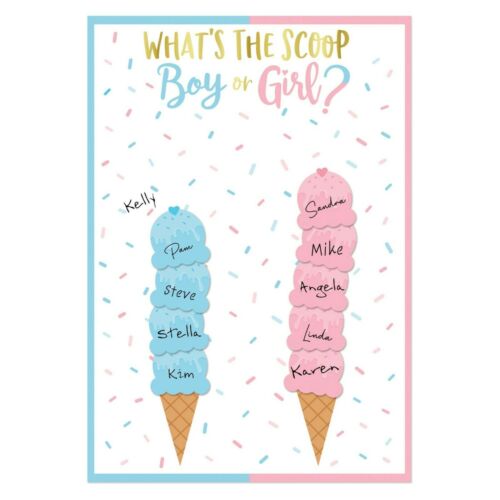 The Big Reveal What's The Scoop Chart | 1ct