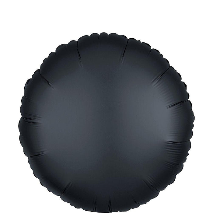 Onyx Satin Round Balloon, 18'' | 1 ct