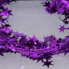 Purple Star Wire Garland | 1ct