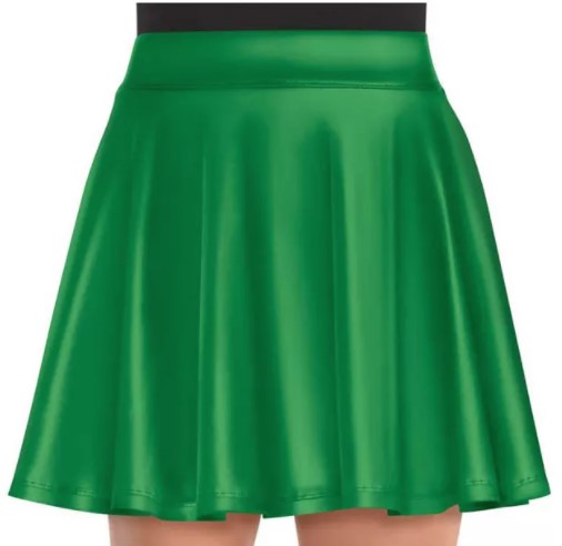 Green Flare Skirt | Adult