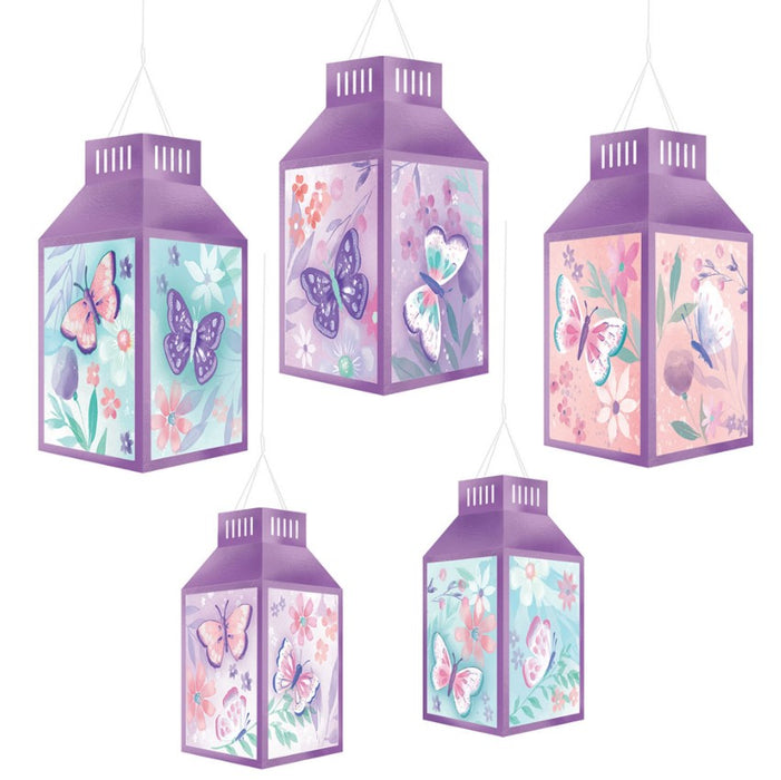 Flutter Paper Lanterns | 5ct
