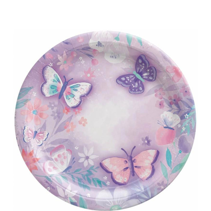 Flutter Lunch Plates 9in | 8ct