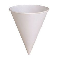 Sno-Kone brand 6 ounce triangular snow cone cup