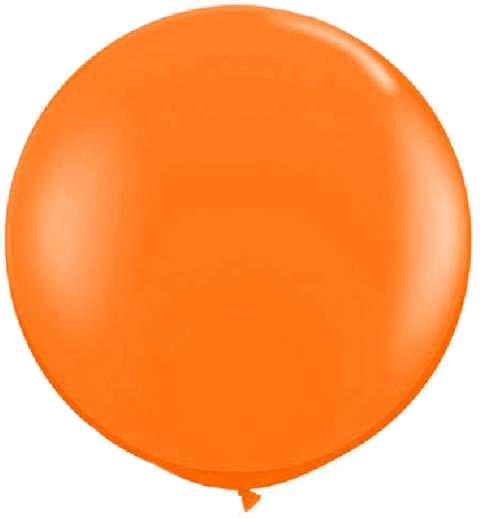 Orange Latex Balloon, 36" | 2 ct
