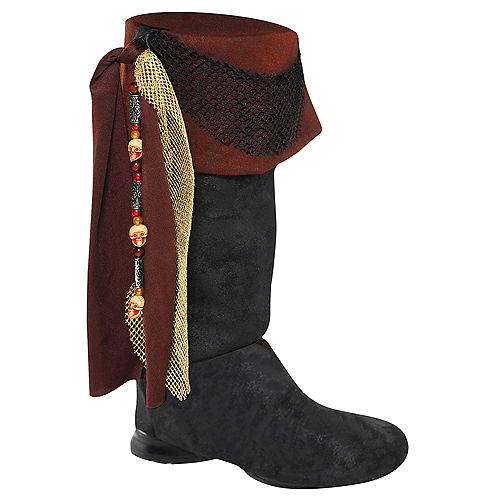 Pirate Boot Toppers Deluxe Adult | 1pair
