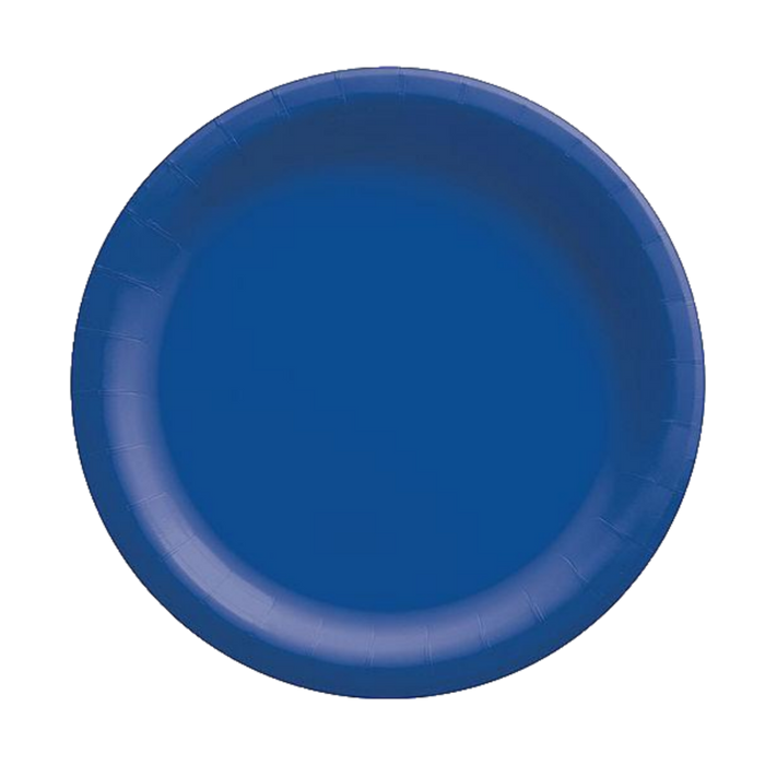 Bright Royal Blue 8.5'' Paper Plates | 20ct